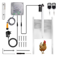 Automatic Chicken Coop Door Opener Cage Closer Timer Infrared Sensor CE