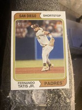 2023 Topps Heritage Oversized  1974 Box Topper FERNANDO TATIS JR #OB-FT PADRES