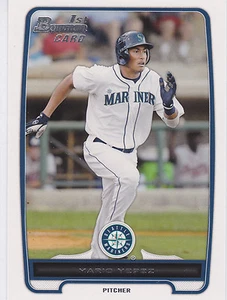 Tarjeta Bowman Prospect 2012 Mario Yepez Seattle Mariners - Imagen 1 de 1