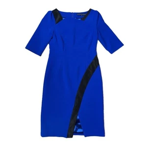 Victoria By Victoria Beckham Royal Blue Dress Size M - Picture 1 of 7