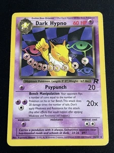 Dark Hypno 26/82 Team Rocket - Unlimited Edition Regular - Bild 1 von 2