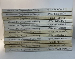 Woman's Day Encyclopedia of Cookery Complete 1-12 Set 1966 Vintage - Picture 1 of 10
