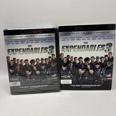 The Expendables 3 4K Ultra HD Bluray/Bluray Brand New w/ OOP Slipcover - Image 1 of 4