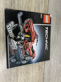 LEGO Technic 8272 Snowmobile Instruction Manual Booklet 2007 Illustrated