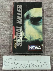 Nova - Mind of a Serial Killer (VHS , 1997) Rare Vntg Cover - New Factory Sealed - Picture 1 of 5