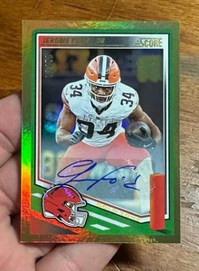 2025 Score Football Jerome Ford Cleveland Browns Auto Gold /50 Rare #255 - Picture 1 of 3