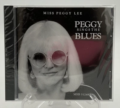 Miss Peggy Lee Peggy поет блюз компакт-диск MHS 1990 новый Быстрая Бесплатная доставка! - Изображение 1 из 2