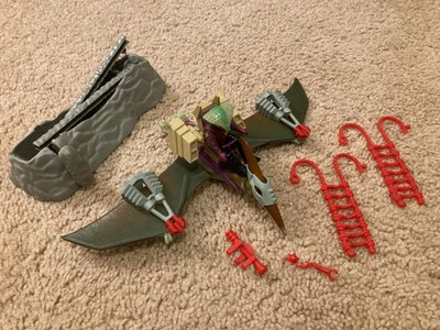 1987 Tyco Dino Riders Pteranodon w/ Rasp & Net Near-Complete Wings Flap Clean - image 1 of 4