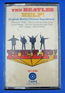 Beatles Help! Cassette Tape Motion Picture Soundtrack Capitol Records w/ Case - Picture 1 of 3
