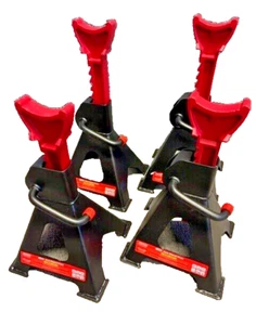 4pcs 3 Ton Axle Jack Stands Ratchet Type - Picture 1 of 5
