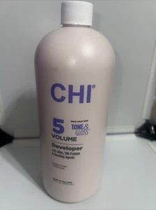 Chi 5 Volume Developer 28 oz Newly formulated Open, New - Picture 1 of 3