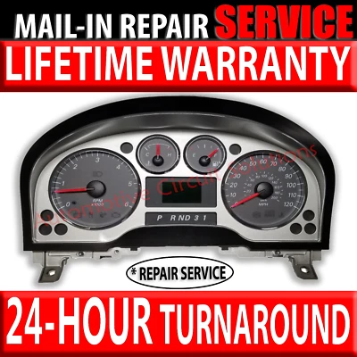 04-07 Mercury Monterey Freestar Instrument Gauge Cluster Display SERVICIO DE REPARACIÓN Foto 1 de 3