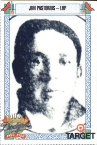 1990 Dodgers Target Baseball Card #1047 Jim Pastorius