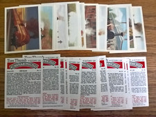 Players Tom Thumb cigar cards: History of Britain's Railways full set loose