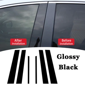 Fit For Nissan Maxima 2016-2022 Window Pillars Posts Set Cover Door Trim Cover - Picture 1 of 12