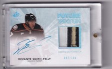 2011-12 SP Authentic Limited Patches #234 Devante Smith-Pelly AUTO 82/100