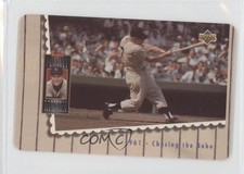 1994 Baseball Heroes Phone Cards Sample Mickey Mantle 1961 Chasing the Babe HOF