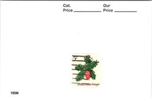 Vintage 1964 US Stamp .05¢ US Christmas Conifer Stamp Scott # 1257 - Picture 1 of 2