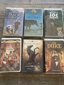 Vhs Lot: Mighty Joe Young, Black Beauty, Buddy - Picture 1 of 3