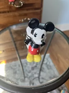 Vintage Pie Eyed Mickey Mouse Pepper Shakers Walt Disney Classic Spices - Picture 1 of 3