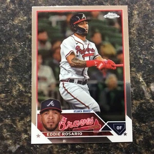 Actualización cromada Topps 2023 USC115 Eddie Rosario Atlanta Braves - Imagen 1 de 2