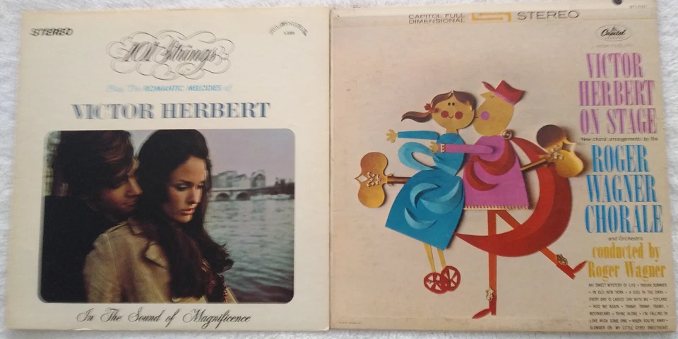 VICTOR HERBERT - ON STAGE & 101 Strings play Victor Herbert - 2 Lot of Vinyl LPs - Image 1 of 3