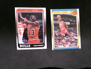 Michael Jordan- 2 Choice 1988 Jordan Cards, #17 and #120. - Picture 1 of 2