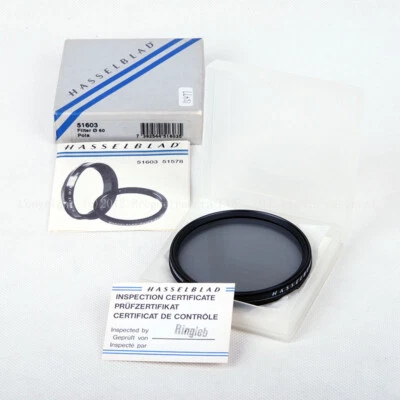New Hasselblad Polarizing Filter 60mm B60 3X PL -1.5 (lin) Polarizer 51603 - Image 1 of 4