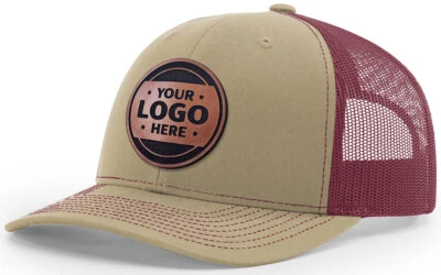 Gorra de cuero Trucker personalizada para la marca de la empresa, Richardson 112 Foto 1 de 4