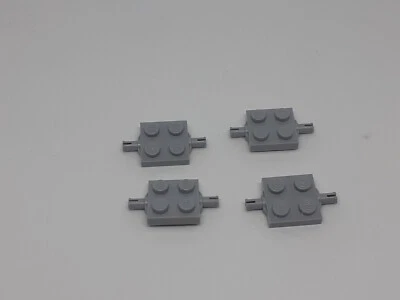 4x Lego® NEU Classic City Platte 2x2 mit Radhalter 4600 hellgrau 6408022 NEU - Bild 1 von 2