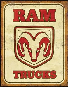 Letrero de metal Ram Trucks Dodge Mopar envío hogar barra garaje decoración de pared #2839 - Imagen 1 de 1