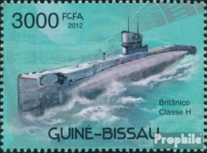 Francobolli Guinea-Bissau 2012 Mi 5976 (completa. edizione) MNH 2012 U-Barche - Foto 1 di 1