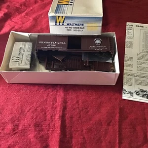 WALTHERS HO-SCALE 40’ PENNSYLVANIA PS-1 BOXCAR KIT #932-3717 BRAND NEW!!! - Picture 1 of 6