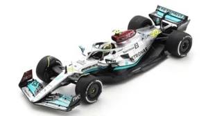 Spark Model MERCEDES F1 W13 LEWIS HAMILTON 2022 N.44 2nd FRENCH GP 1:18 - Bild 1 von 1