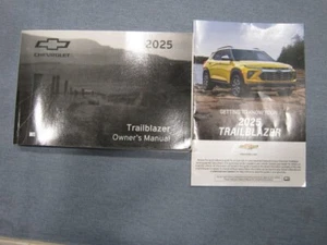 CHEVROLET TRAILBLAZER 2025 OWNERS MANUAL FREE SHIPPING - Picture 1 of 6
