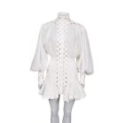 Zimmermann White Linen Mini Dress S