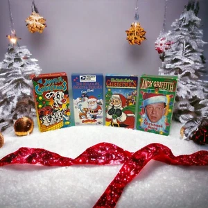 Children’s Christmas VCR Movie Lot - Foto 1 di 13