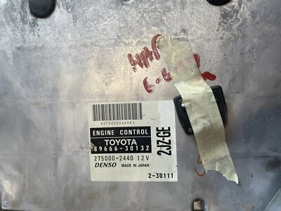 Módulo de computadora de motor ECU 89666-30131 OEM genuino Lexus GS300 GS400 GS430 Foto 1 de 2