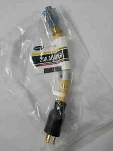 20A Adapter Conntek 1 FT. Long STW 12/3 Part Number 520520 Indoor Outdoor New - Picture 1 of 6
