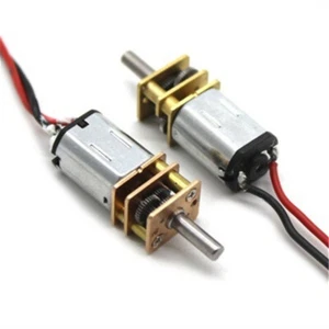 5X Micro N20 Gear Motor DC 3V-6V Slow Speed Full Metal Gearbox DIY Robot Car - Picture 1 of 12
