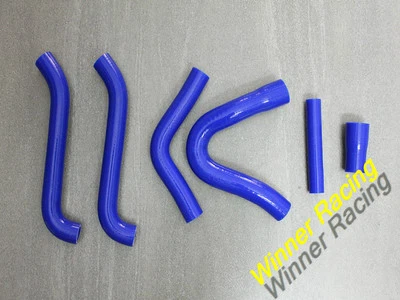 Manguera radiador silicona AZUL PARA 250/300/380 SX/EXC/MXC 1998-2003 Foto 1 de 4