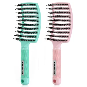 2 Cepillos para desenredar el cabello para cabello húmedo,seco y rizado Cepillo - Picture 1 of 12