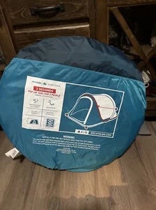 Decathlon Quechua 2 Second Pop Up Camping Tent For 2 People Waterproof! NEW! - Picture 1 of 6