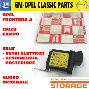 OPEL FRONTERA A ISUZU CAMPO RELE' NUOVO ORIGINALE 94112912 1238976 - Imagen 1 de 1