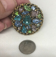 Sparkly Colorful Vintage Barclay Pin - Estate Fresh