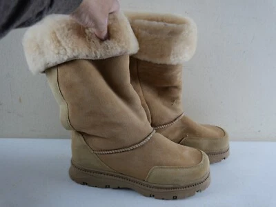 CABELA'S Mujer 9 M Tostado Gamuza Forrado de Vellón 12" Cálido Botas de Invierno NUEVAS Foto 1 de 4