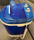 Zeny Mini tragbare Waschmaschine 9 Pfund - blau