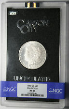 1878-CC Morgan Dollar GSA Hoard 90% Silver, NGC MS63 Reverse of 1880 As Shown