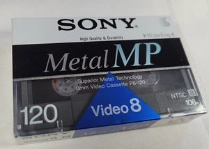 Sony Metal MP 120 8mm Video 8 Cassette Tape P6-120MP - Picture 1 of 11