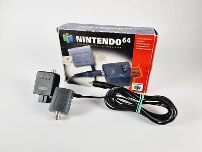 Nintendo 64 Zubehör RF-Modulator  Antennenweiche N64 OVP - PAL - Bild 1 von 4